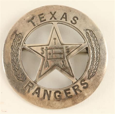 old texas ranger badge